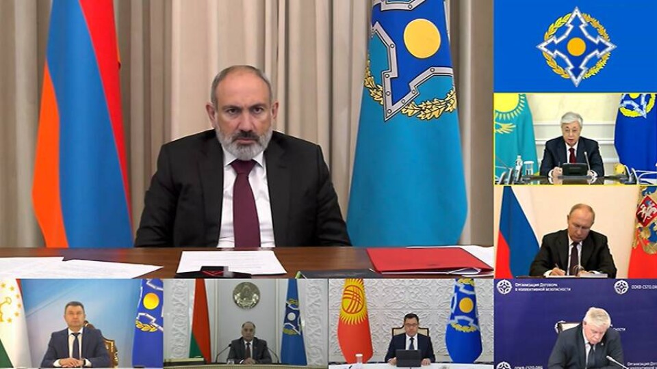 ОДКБ направит в Армению миссию для оценки ситуации