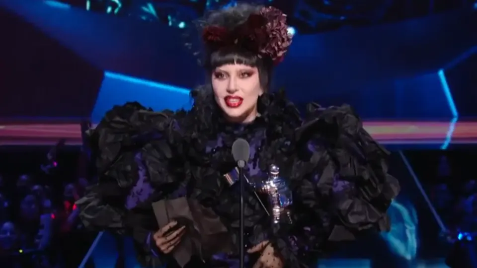 Леди Гага на церемонии вручения MTV Video Music Awards 2025 / Скриншот видеотрансляции