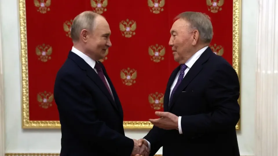 Владимир Путин и Нурсултан Назарбаев / Фото с сайта Кремля