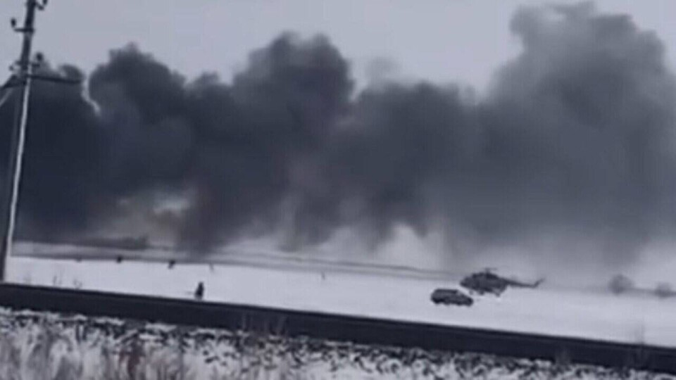 Падение вертолёта в Актюбинской области: возбуждено уголовное дело