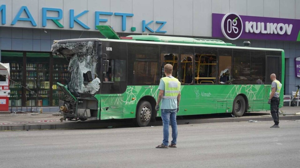 Смертельное ДТП с автобусом произошло в Алматы