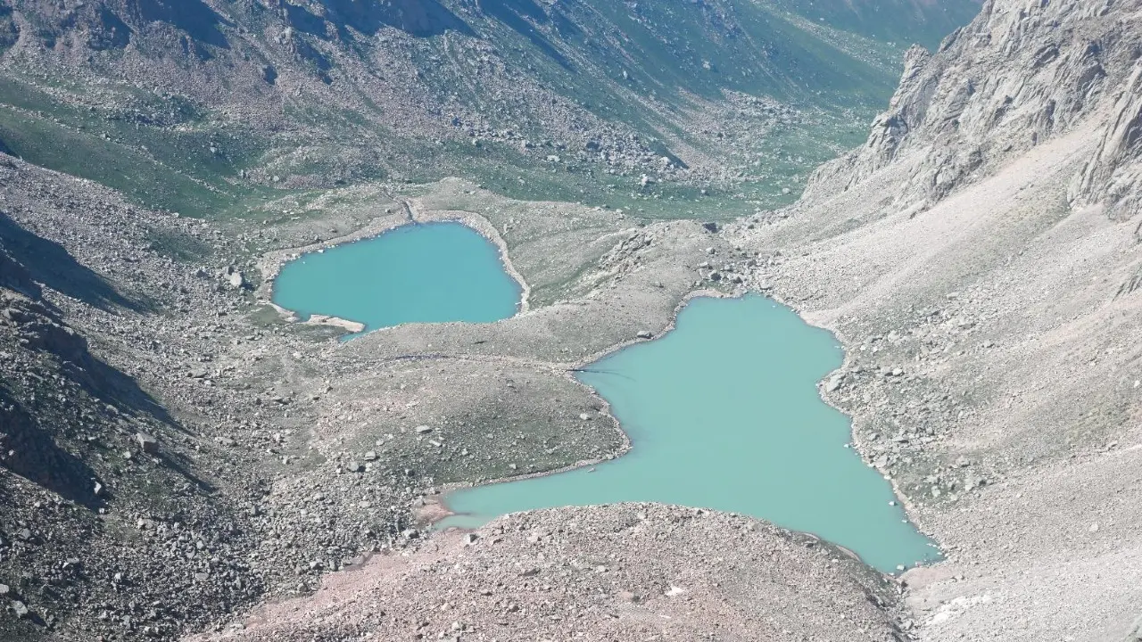 Озёра в горах Алматы / Фото пресс-службы акимата Алматы
