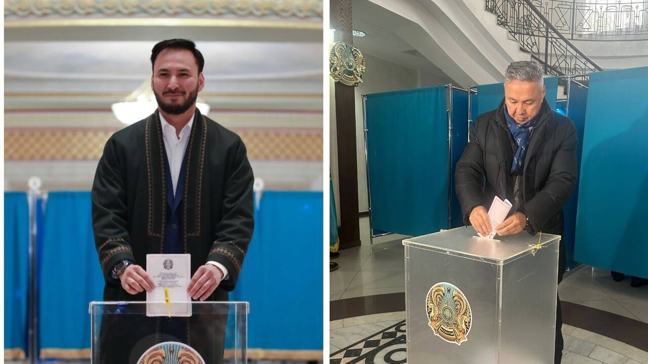 Председатели партий "Ак жол" и Respublica проголосовали на выборах, участие лидера НПК под вопросом