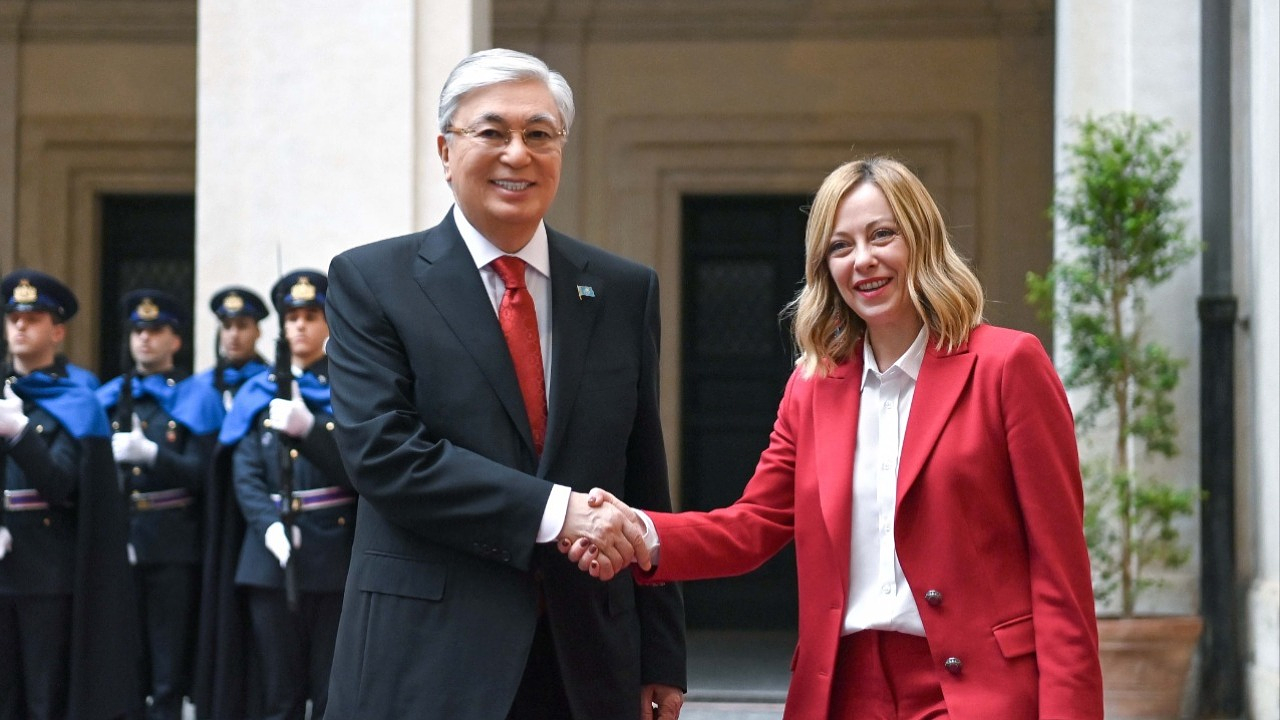 Касым-Жомарт Токаев и Джорджа Мелони / Фото с сайта Акорды