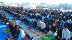 Как прошла праздничная молитва в честь Ораза айт в Нур-Султане