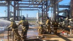 Пожар на газоперерабатывающем заводе в Актюбинской области потушили спустя 15 часов