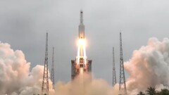 Китай запустил ракету с модулем своей будущей орбитальной станции