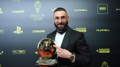 Футболист "Реала" Карим Бензема стал обладателем "Золотого мяча"