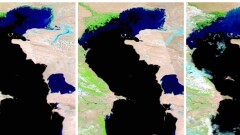 Каспийское море мелеет: уменьшение акватории показали на снимках из космоса