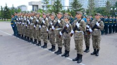 Взвод артистов появился в армии Казахстана