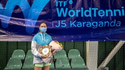 Казахстанские теннисисты стали призёрами международного турнира среди игроков до 18 лет в Караганде
