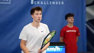 Теннисист Бейбит Жукаев уступил в своём первом в карьере финале "Челленджера"