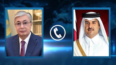 Касым-Жомарт Токаев пригласил эмира Катара совершить официальный визит в Казахстан