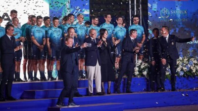 В Нур-Султане представили новую велокоманду Astana Qazaqstan team
