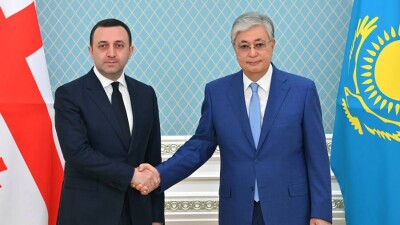 "Я приехал с важным посылом". Премьер Грузии встретился с Токаевым в Нур-Султане