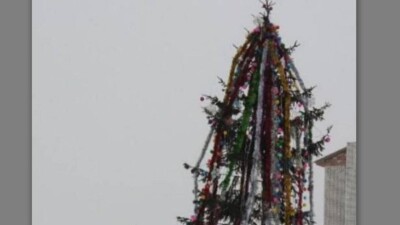 "Это позор". Жители ВКО раскритиковали новогоднюю ёлку