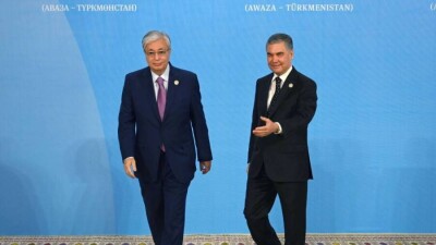 Касым-Жомарт Токаев встретился с Гурбангулы Бердымухамедовым