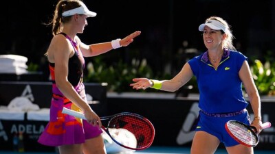 Елена Рыбакина завершила выступление в парном разряде Australian Open