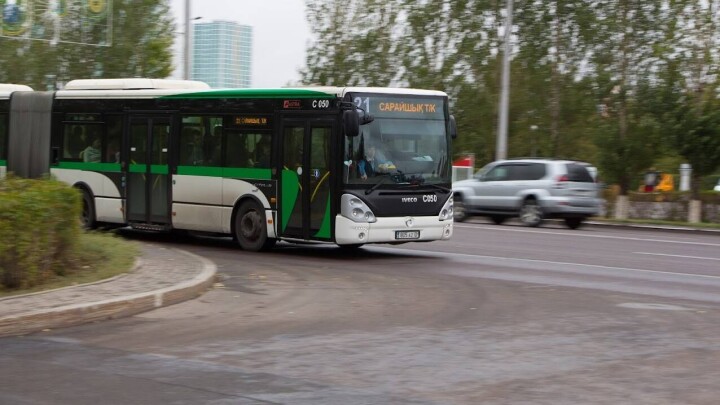 Автобусы в Астане будут объезжать участок возле ТРЦ "Хан Шатыр"