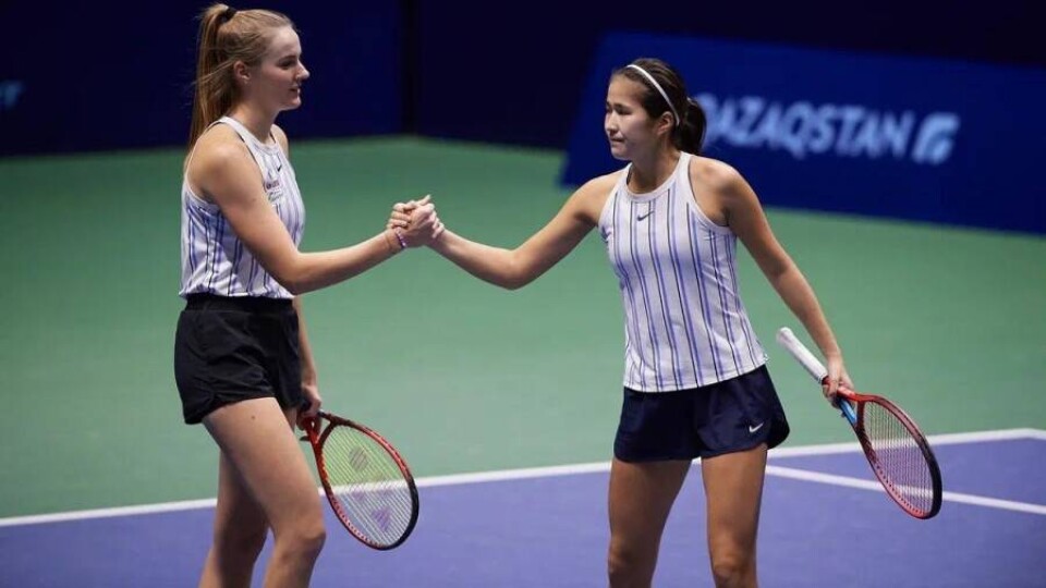 Жибек Куламбаева вышла в четвертьфинал парного турнира на ITF Forte 60 Women’s