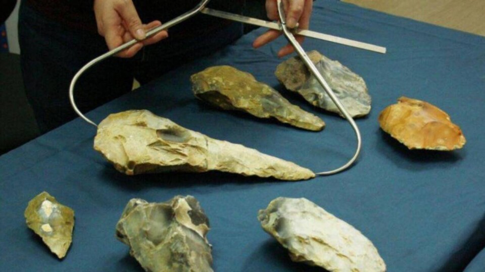Британские археологи нашли гигантские топоры Ледникового периода