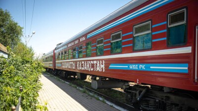 "Саламатты Қазақстан" пойызы Түркістан облысына аттанды