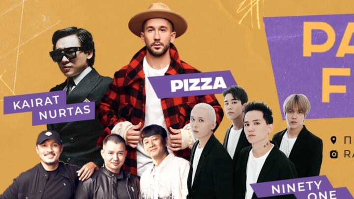 Қайрат Нұртас пен Ninety One. Рахат Fest фестивалінде тағы кімдер өнер көрсетеді?