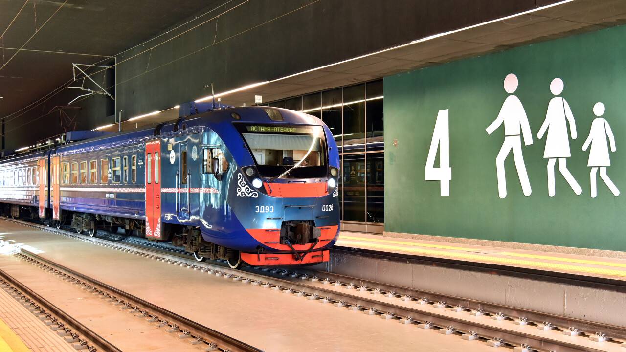 Астанада бес қаламаңы электр пойызы уақытша "Нұрлы жол" станциясынан жөнелтіледі