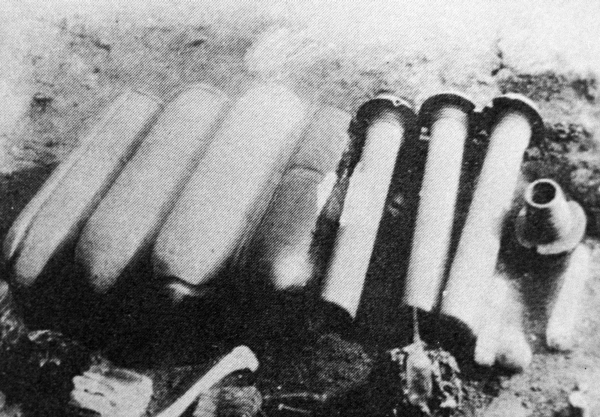 731-отрядтан табылған бактериологиялық қарулар. Фото rg.ru сайтынан алынды