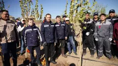 Балқаштың орталық саябағында Қазақмыстың қатысуымен жаңа жасыл аймақ құрылуда