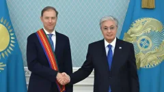 Тоқаев Ресей үкіметі төрағасының бірінші орынбасарын қабылдады 
