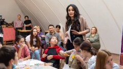 Алматыда балалар үйлері тәрбиеленушілеріне танымал музыканттар дәріс оқыды