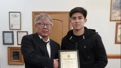 Футболшы Дастан Сәтпаев Спорт және туризм академиясының грантына ие болды