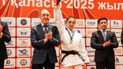 Бап пен бақ қатар шапты: Оралда өткен дзюдо турнирінде Гүлнұр Бақанова темір тұлпар мінді