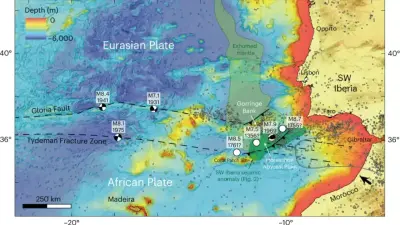 Атлант мұхитында қуатты жер сілкіністерінің жаңа ошағы қалыптасып келе жатыр  – Nature Geoscience