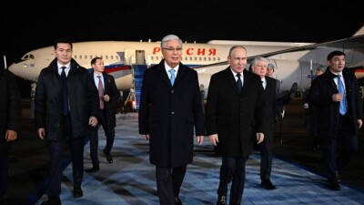 Ресей президенті Владимир Путин Қазақстанға мемлекеттік сапармен келді