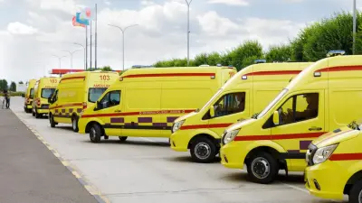 Алматы облысы 10 заманауи жедел жәрдем көлігін сыйға алды