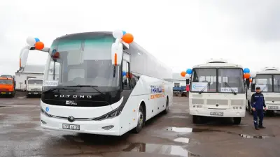 "Қазақмыс" компаниясы қызметкерлерін тасымалдау үшін 90 жаңа автобус сатып алды 
