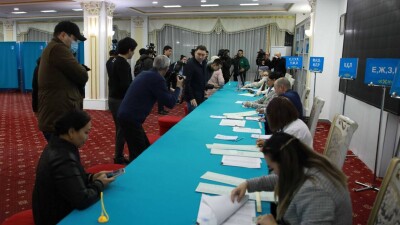 Сайлауда дауыс беруде Жамбыл облысы алда келеді, көш соңында – Алматы қаласы