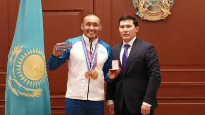 Ербол Хамитов "Қазақстанның еңбек сіңірген спорт шебері" атағын иеленді