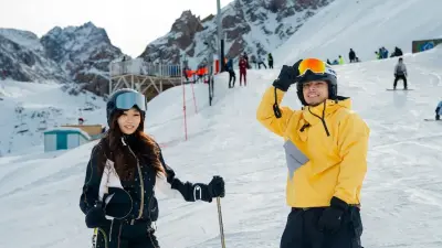 Шымбұлақта шаңғы тебу маусымы биыл сәуірдің ортасына дейін созылады