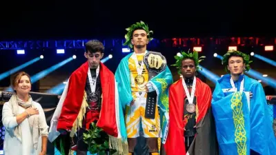 Аралас жекпе-жек шебері Ерұлан Қабдулов екі дүркін әлем чемпионы атанды