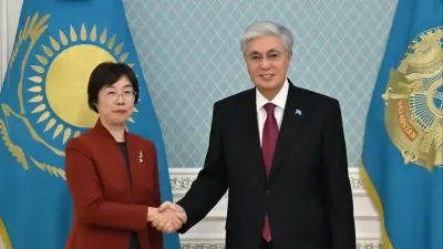 Мемлекет басшысы Қасым-Жомарт Тоқаев АИИБ президенті Цзоу Цзяиді қабылдады