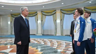 Тоқаев Олимпиада чемпионы Михаил Шайдоровты марапаттады 