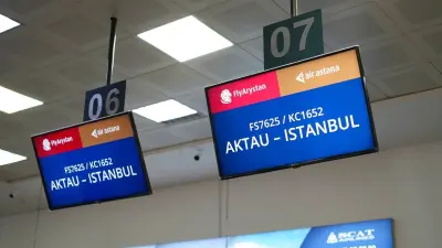 Отандық лоукостердің ұшағы алғаш рет Ақтаудан Ыстанбұлға аттанды