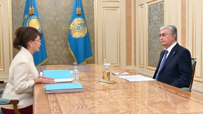 Мемлекет басшысы мәдениет және ақпарат министрі Аида Балаеваны қабылдады