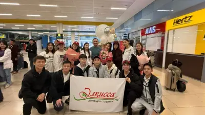 Қазақстандық оқушылар Нью-Йорк төрінде "Әлқисса" күйін күмбірлетті