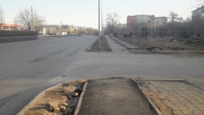 Ақтөбеде 1,3 млрд теңге бөлінген веложол құрылысы тоқтап қалды