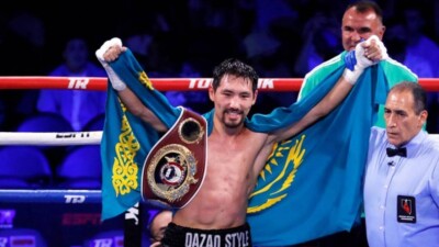 Жәнібек Әлімханұлы мен Винченцо Гуальтьеридің жекпе-жегін Qazsport тікелей эфирде көрсетеді