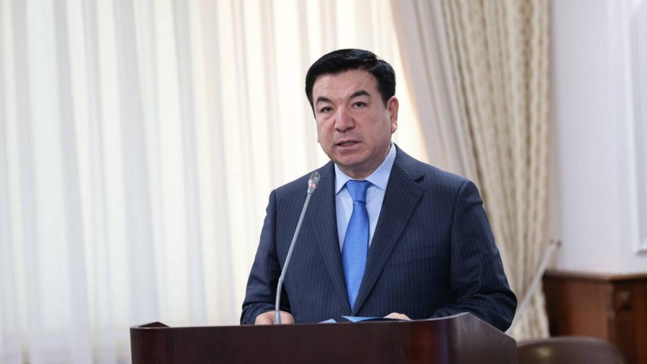 Ғани Бейсембаев. Фото: Үкіметтің Telegram арнасы